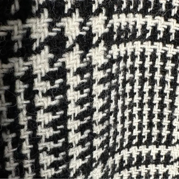 Talbots Size 16 TWEED DOUBLE BREASTED BLAZER - HOUNDSTOOTH Preppy Academia - Picture 11 of 12